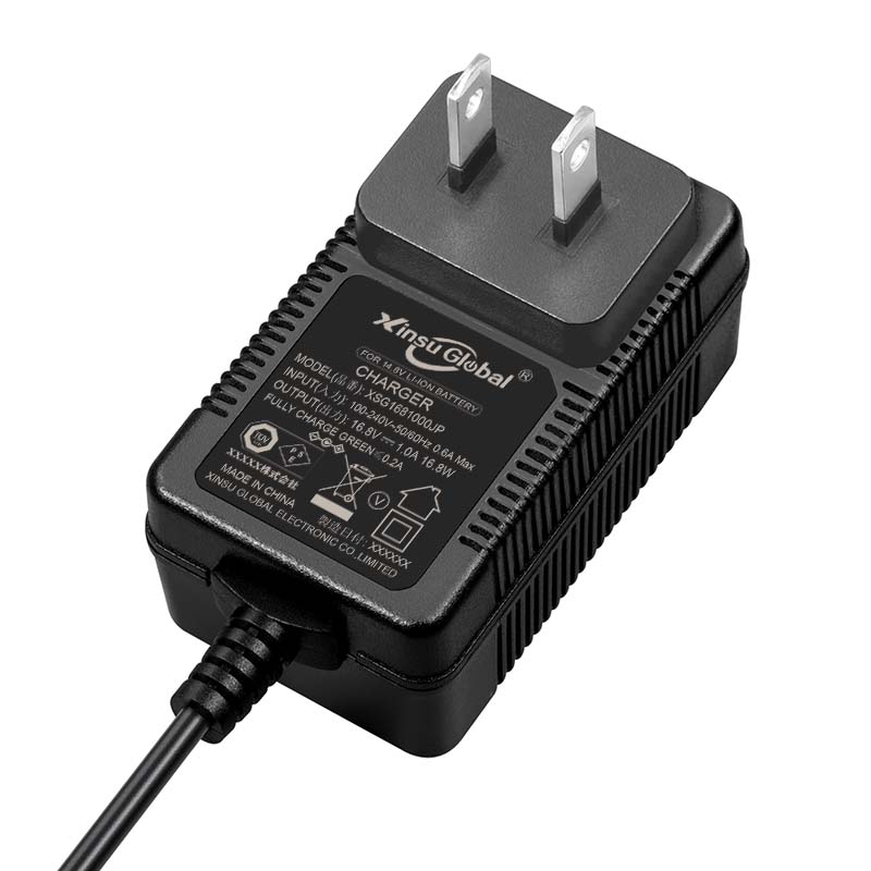 4.2V2A鋰電池充電器 日規(guī)固定插墻式3.7V電池充電